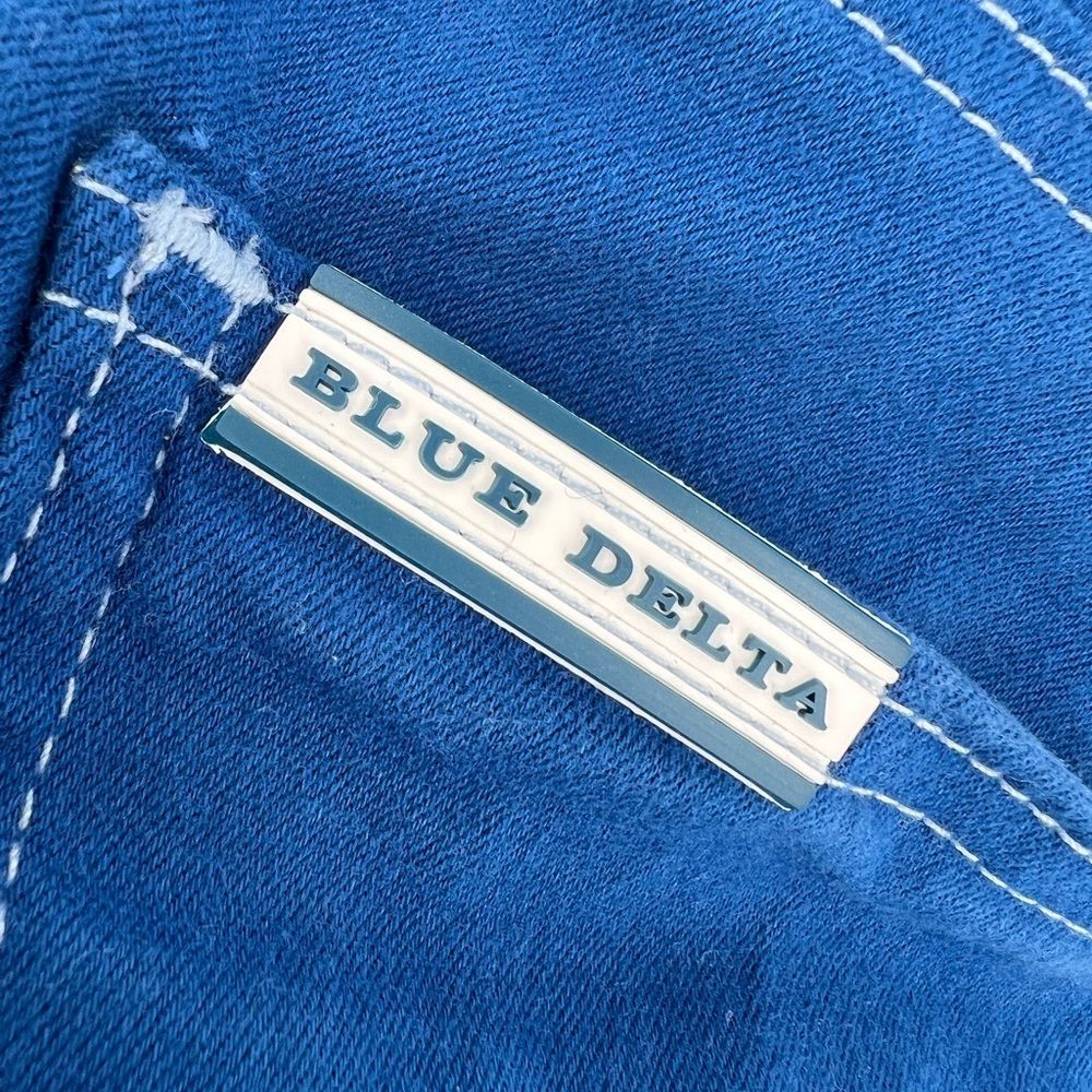 Blue Delta Jeans In Blue - Picture 5 of 8